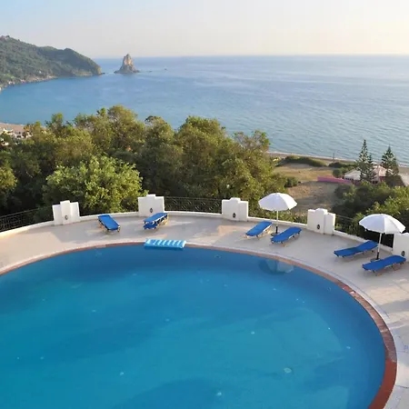 Maria With Pool And Panorama View - Agios Gordios Διαμέρισμα Άγιος Γόρδιος
