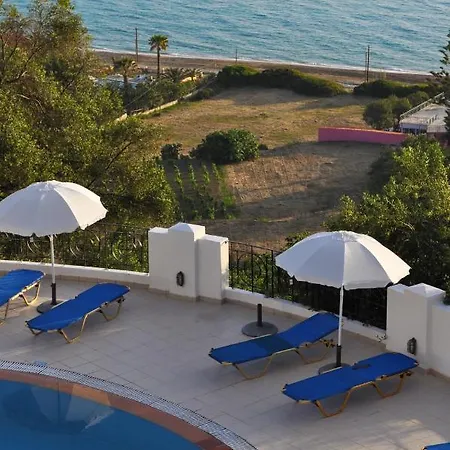 Maria With Pool And Panorama View - Agios Gordios * Άγιος Γόρδιος